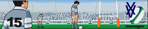Jeu d'entraineur de rugby - xv manager