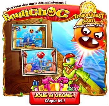 Boulichoc - nouveau jeu gratuit sur tresorquest