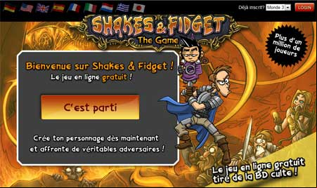 Mise à jour shakes and fidget