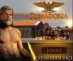 Lancement du jeu romadoria