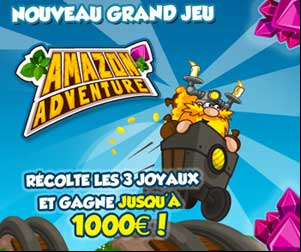 Amazon adventure sur ludokado