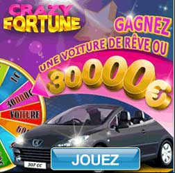 Nouveau jeu de hasard gratuit - crazy fortune