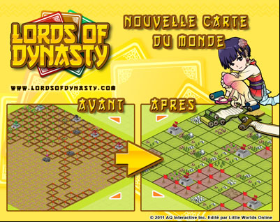 Nouveautés sur lord of dynasty