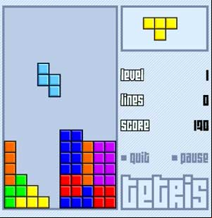 Jouer à tetris