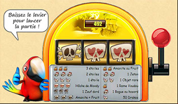 Le bandit manchot sur zepirates