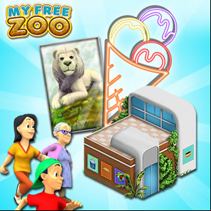 Les centres commerciaux dans my free zoo
