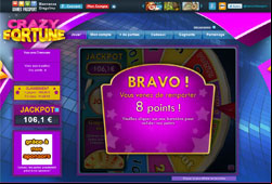 copie d'écran de Crazy Fortune