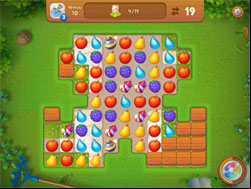 copie d'écran de GardenScapes