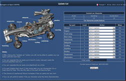 copie d'écran de Grand Prix Racing