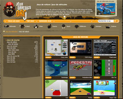 copie d'écran de JeuxGratuits.org