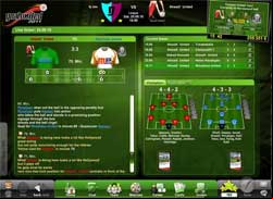 copie d'écran de Manager Football