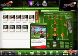 copie d'écran de Manager Football