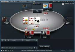 copie d'écran de Party Poker